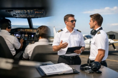 What a Commercial Pilot Training Program Includes