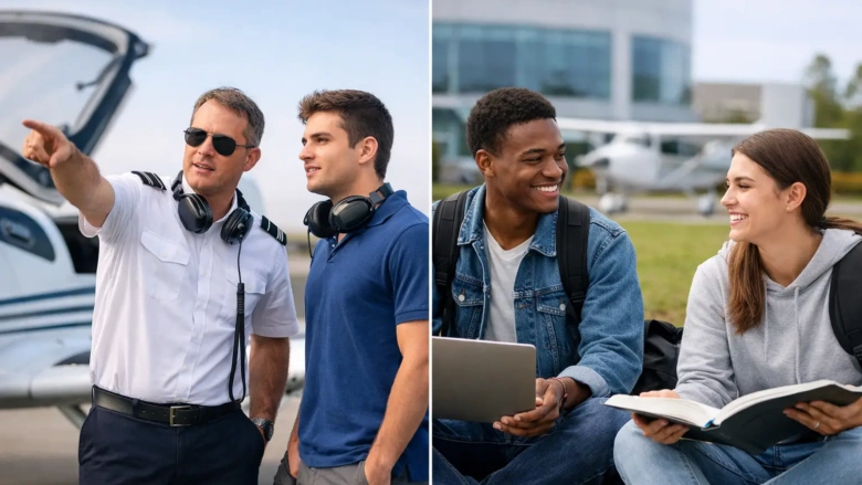Accelerated Flight School vs College Aviation