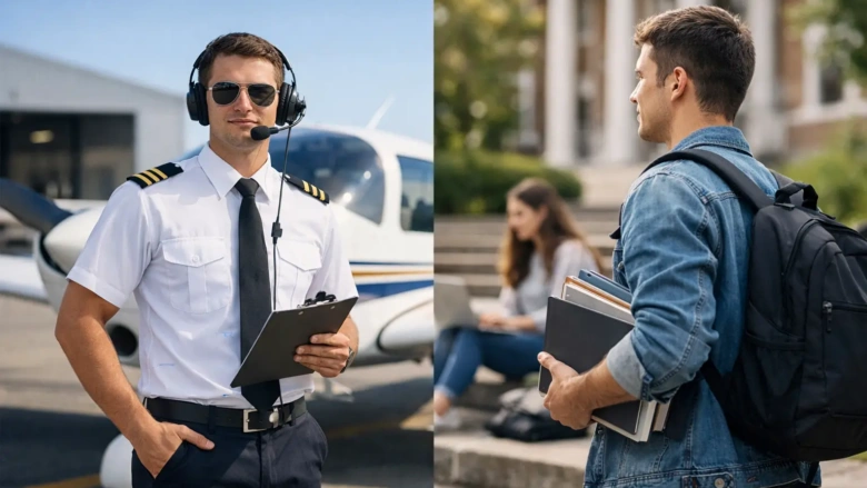 Flight School vs College: Which Path Fits?