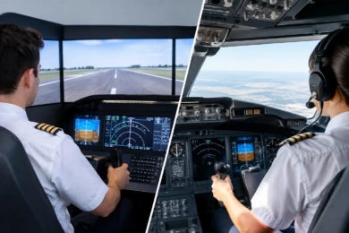 Simulator Training vs Airplane Training: Which Matters?