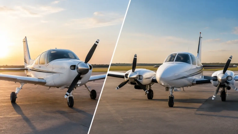 Single Engine Versus Twin Engine for Pilots